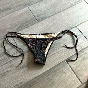 Dolla leopard bikini bottom
